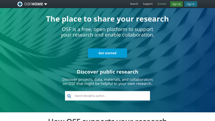 Open Science Framework image