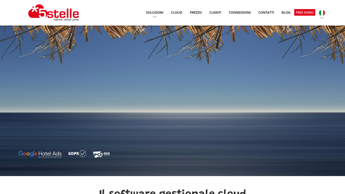 5stelle* Landing page