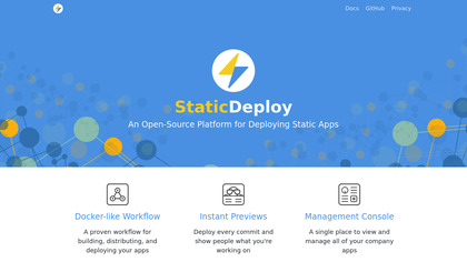 StaticDeploy image