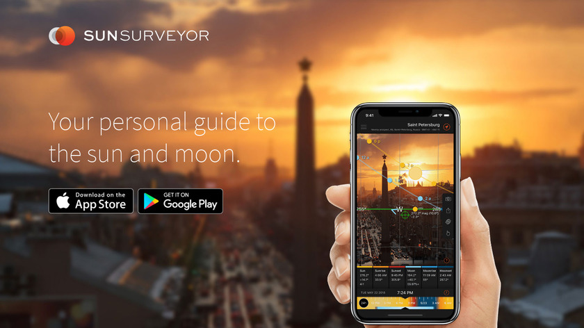 Sun Surveyor Landing Page