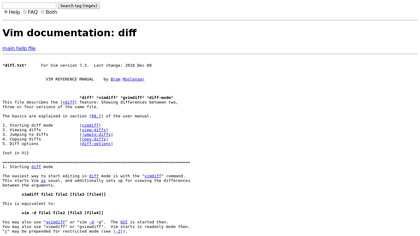 vimdiff image