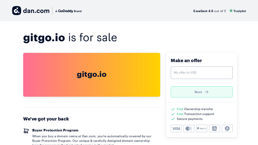 GitGo Landing Page
