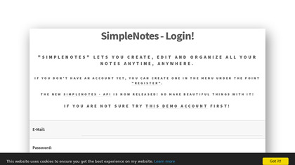 SimpleNotes image