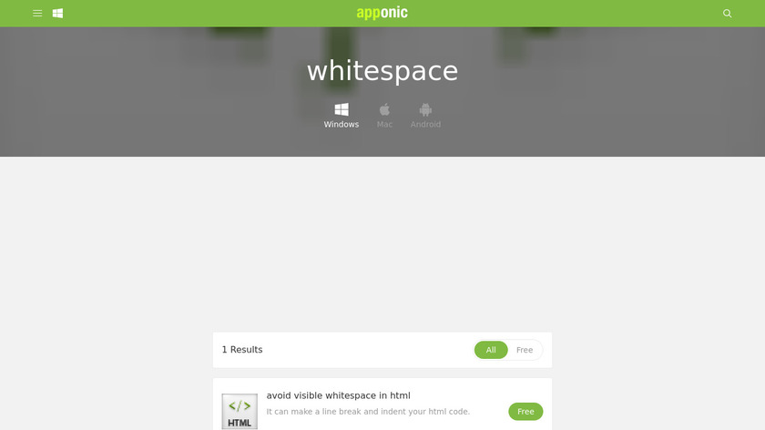 Whitespace Landing Page