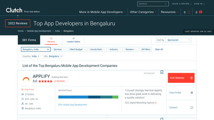 App Development Services in Bangalore image
