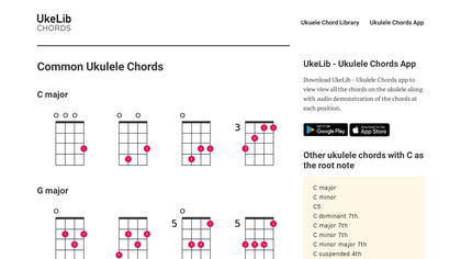 UkeLib - Ukulele Chords image