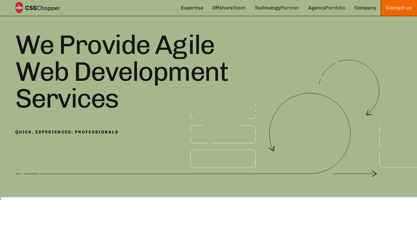 CSSChopper Landing Page