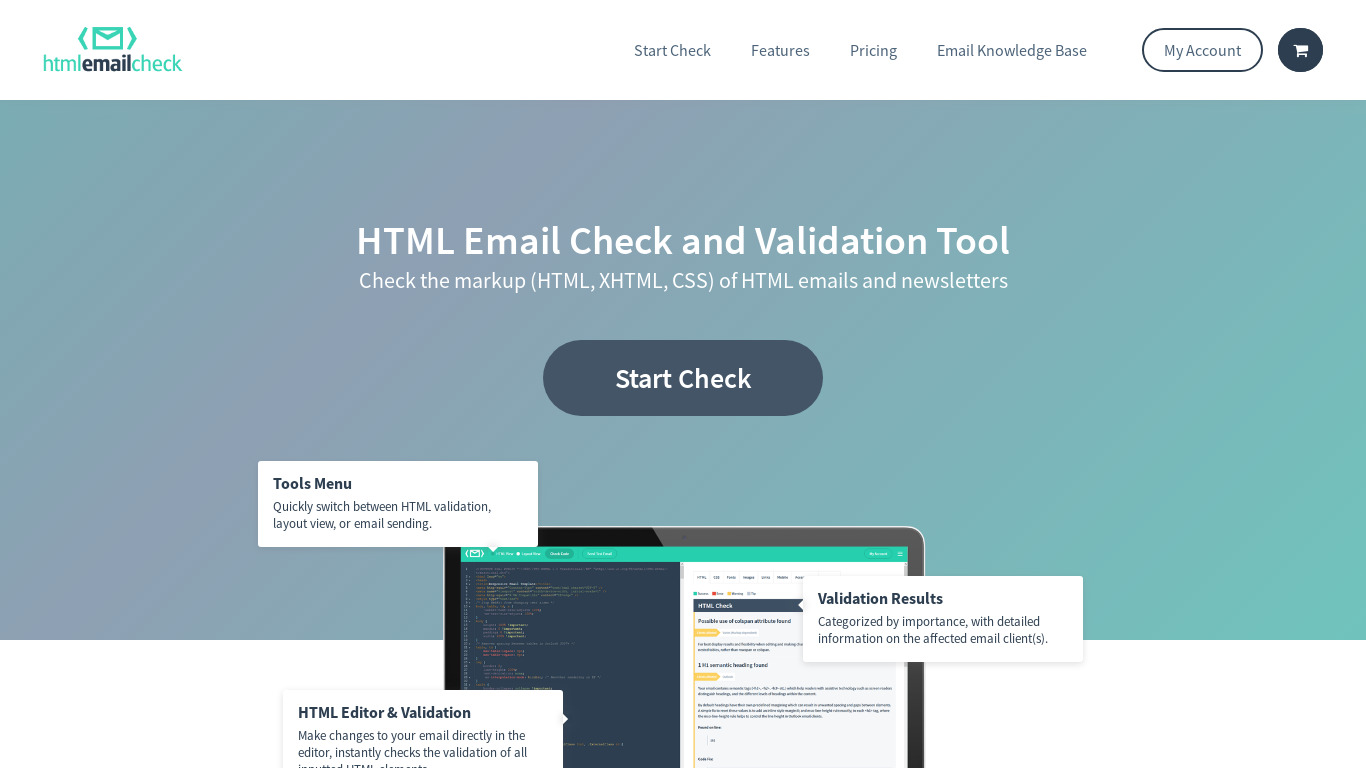 mailmouse Landing page