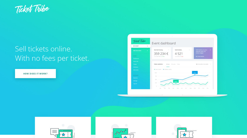 Ticket Tribe Landing Page