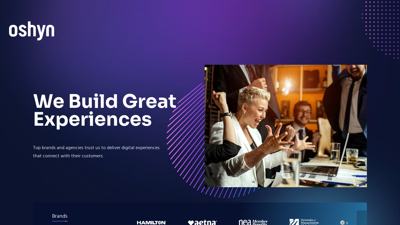 ENGAGENCY Landing page