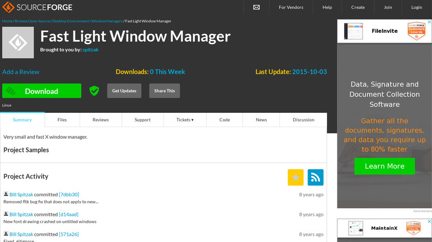flwm Landing Page