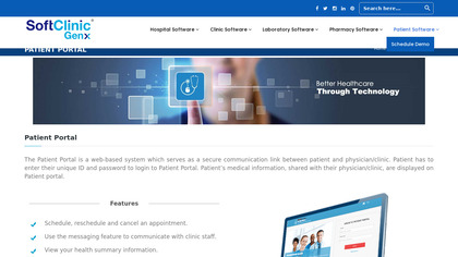 SoftClinic Patient Portal image