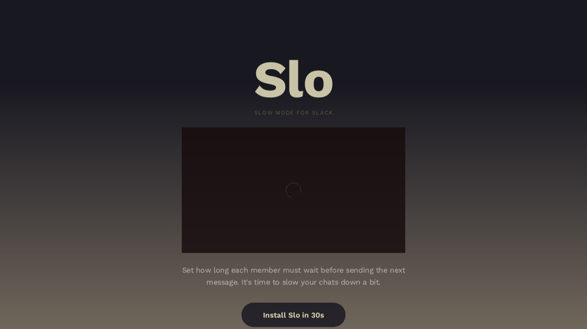 Slo Landing Page