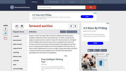 Forward Auction image