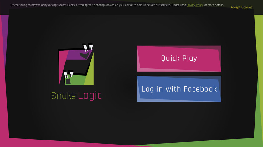 SnakeLogic Landing Page