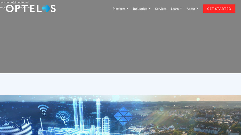 Optelos Landing Page