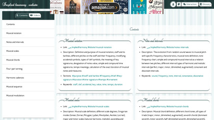 Implied harmony website image