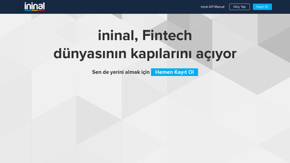 ininal API image