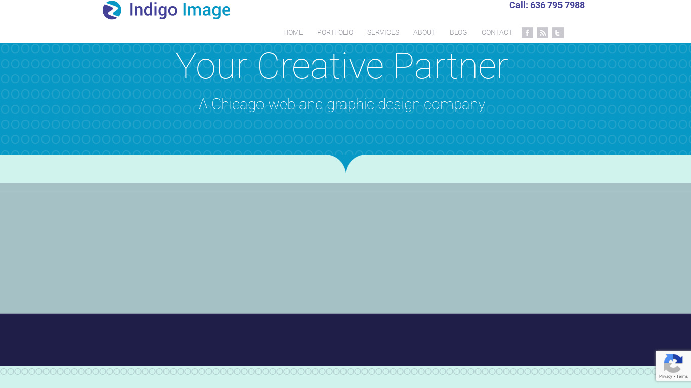 Indigo Image Landing page