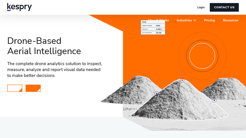 Kespry Landing Page