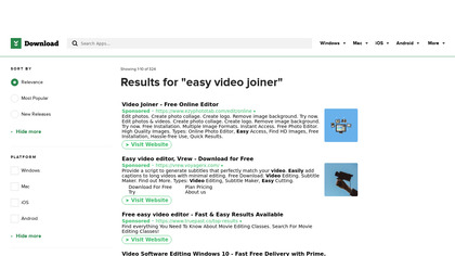 Free Easy Video Joiner image