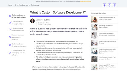 Custom Software Development image