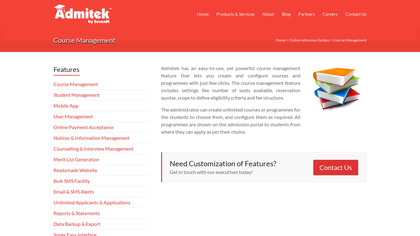Admitek Admissions Management image