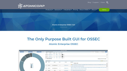 Atomicorp OSSEC GUI image