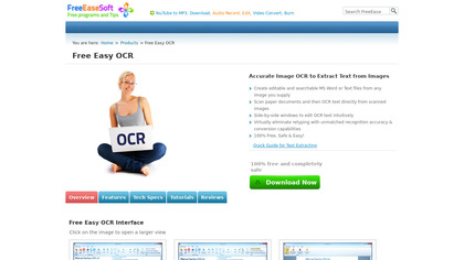 Free Easy OCR image