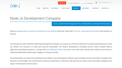 NodeJs Development Services image