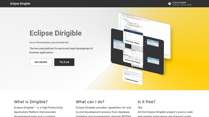 Dirigible Landing Page