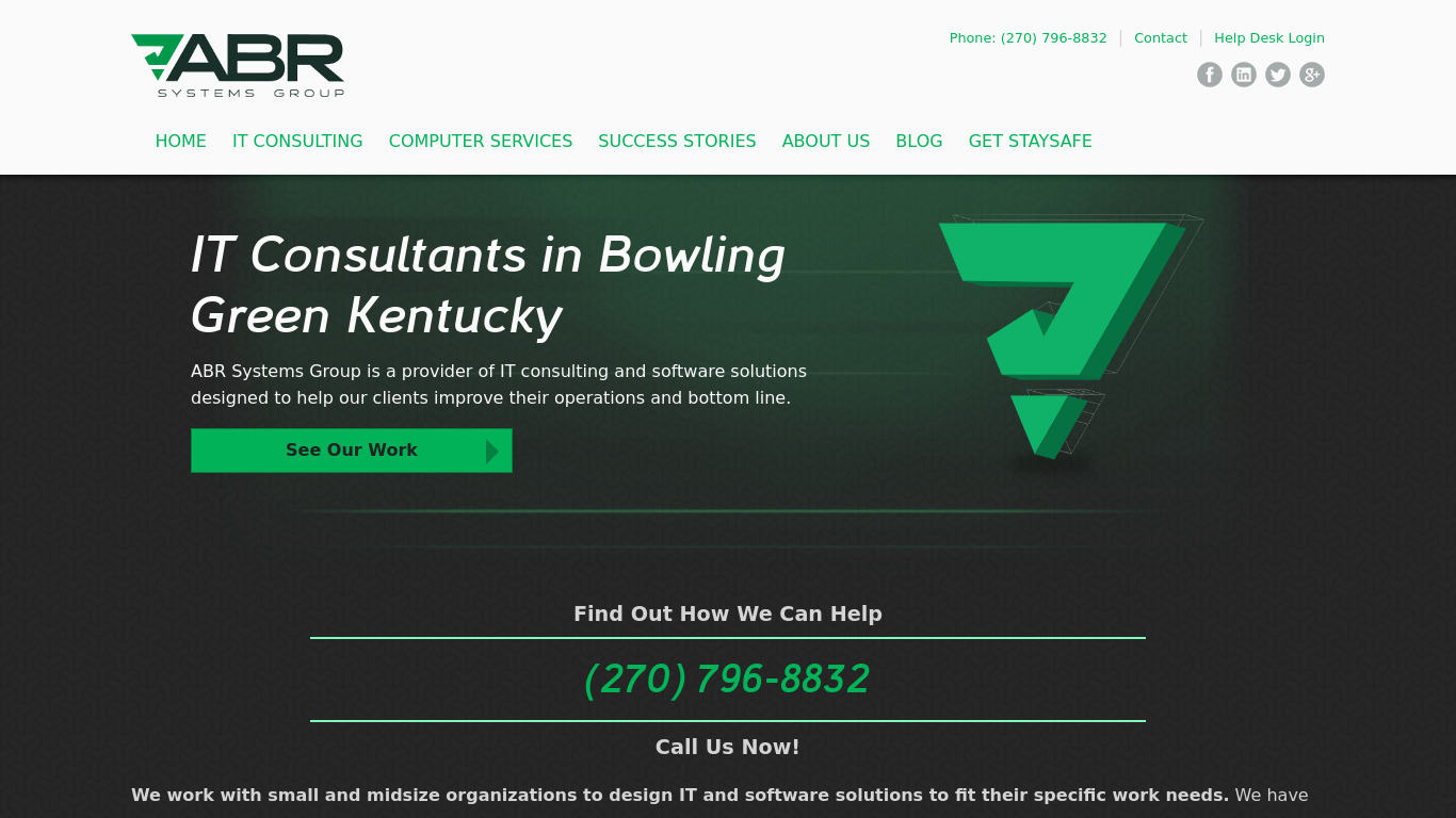 ABR Systems Group Landing page