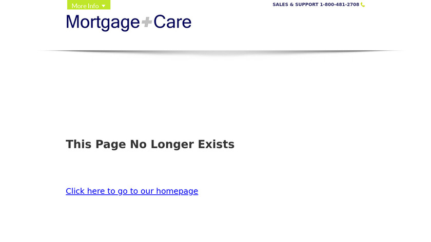Mortgage+Care Landing Page