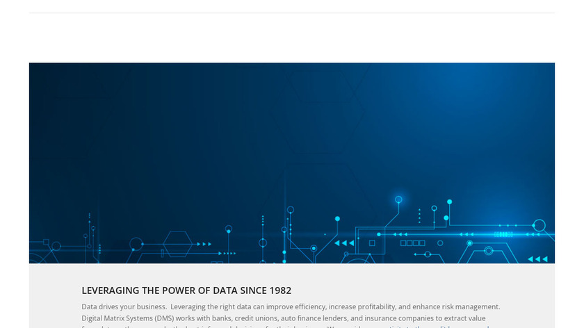 DMS Landing Page
