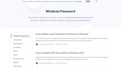 Tenorshare Windows Password Recovery image
