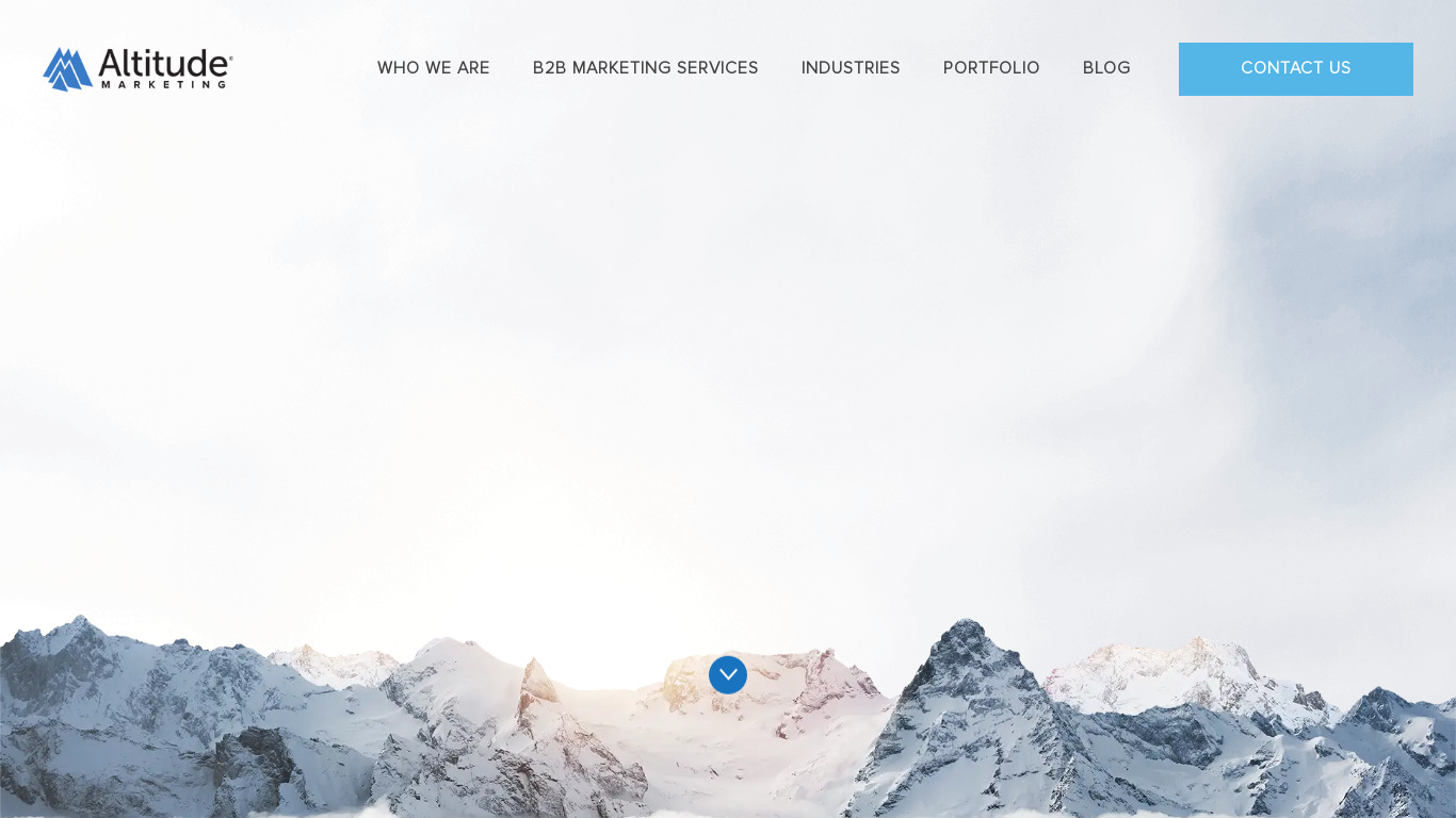 Altitude Marketing Landing page