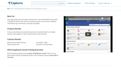 EHS Compliance Center image