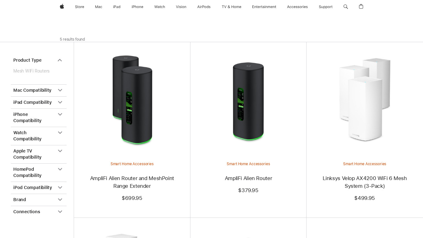 AirPort Extreme Landing page