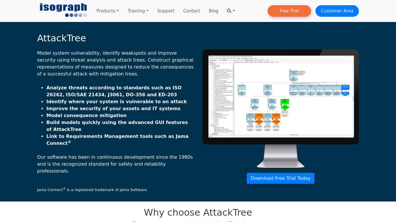 AttackTree Landing page