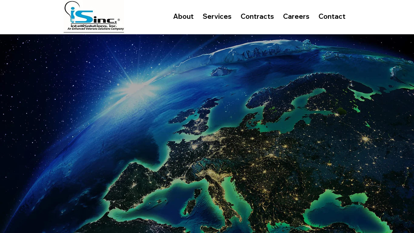 IntelliSolution Landing page