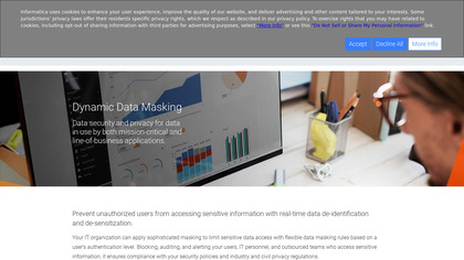 Informatica Dynamic Data Masking image