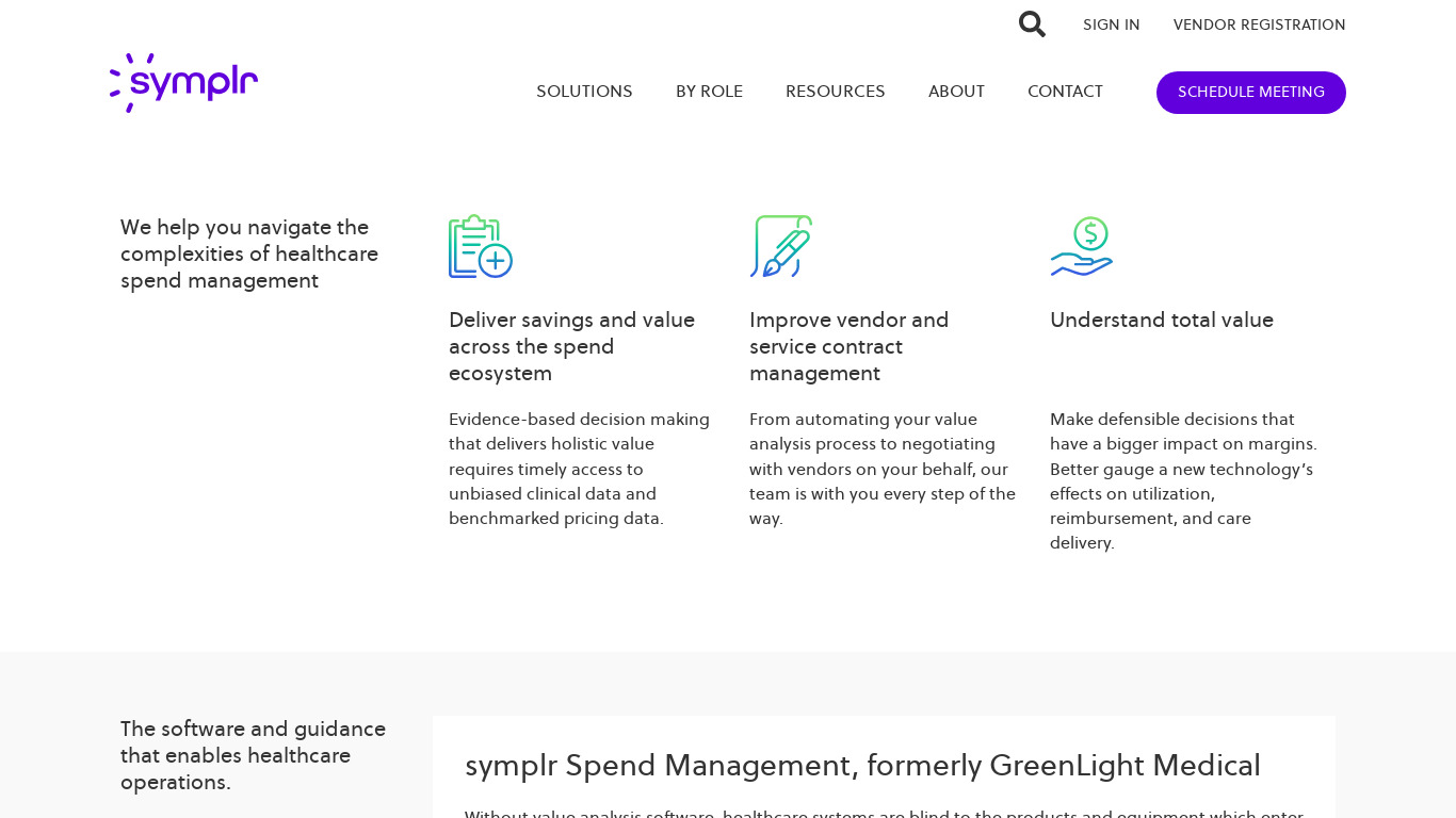 Newport Credentialing Landing page