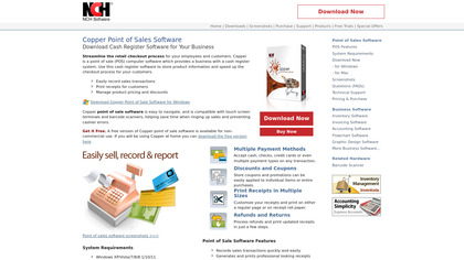Copper Point of Sales Software image