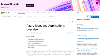 Azure Managed Applications image
