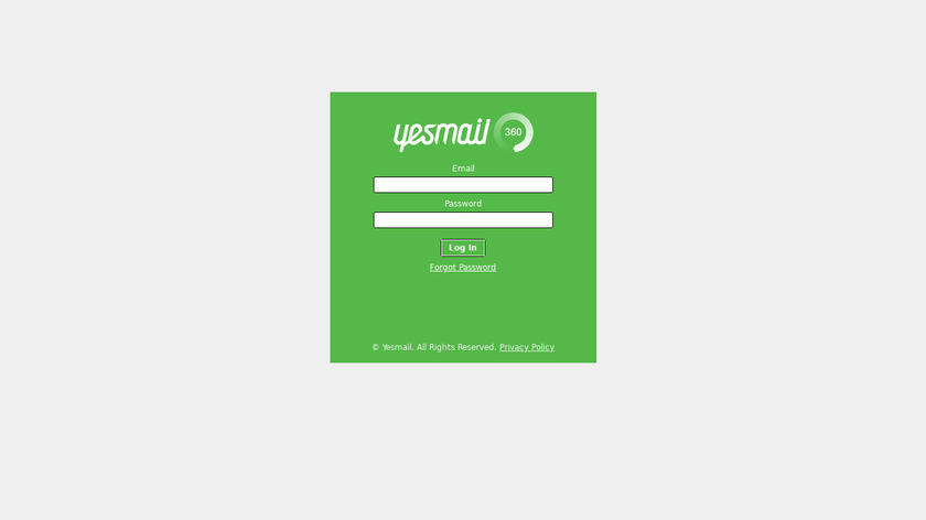 Yesmail360i Landing Page
