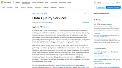 Microsoft Data Quality Services image