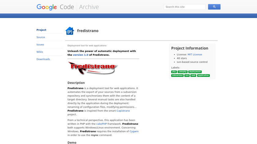 fredistrano Landing Page