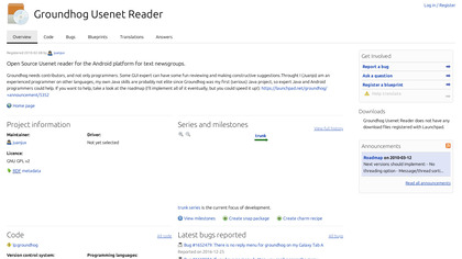Groundhog Usenet Reader image