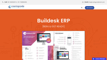 BuildDesk ERP image