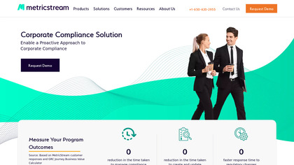 MetricStream Sustainability Management image